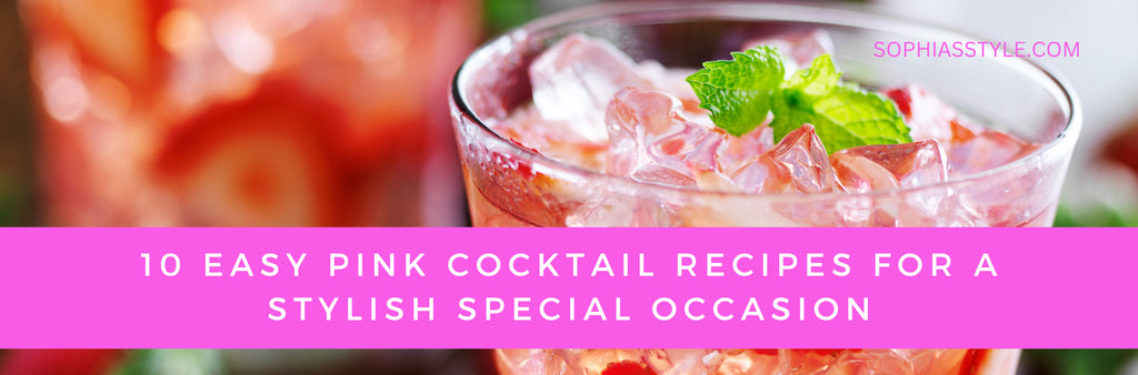 10 easy pink cocktail recipes