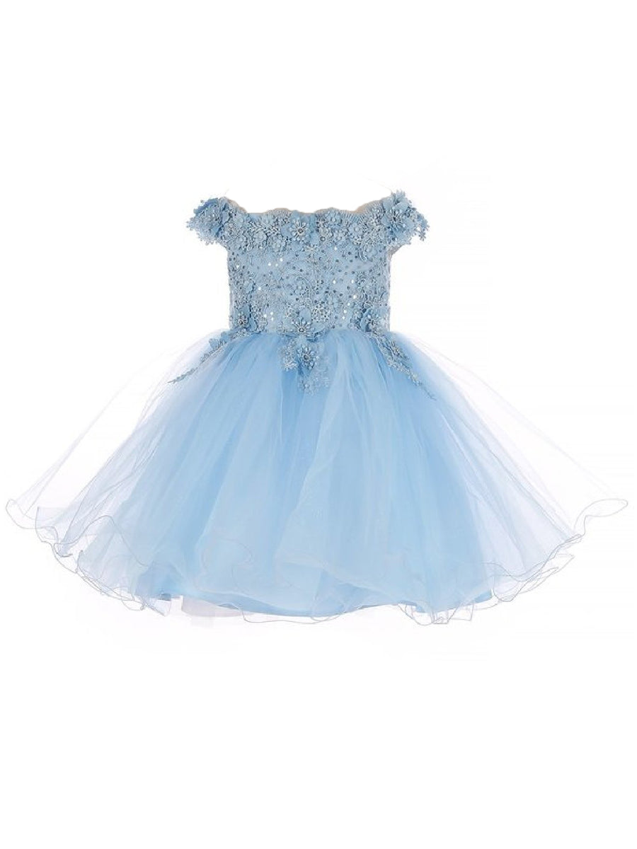 Buy Girls Couture Royal Princess Dress, Luxury Ball Gown With Fully Beaded  Bodice, Embroidered Skirt, Pageant Flower Girl Dress, Birthday Dress Online  in India 