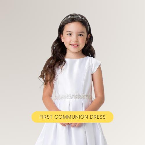 Girls First Communion Dresses Elegant Styles for a Memorable Day