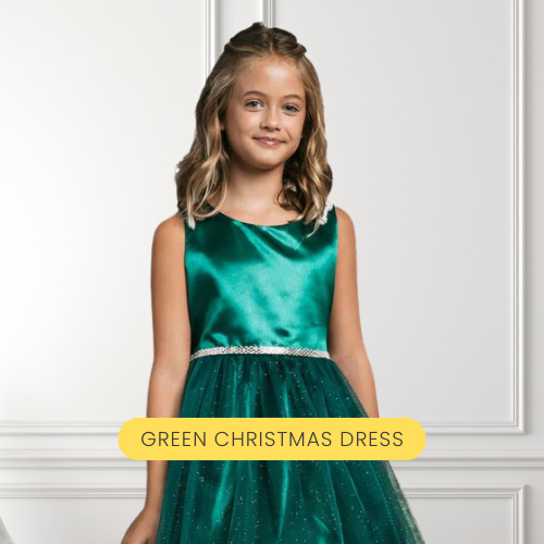 Girls Green Christmas Dresses SophiasStyle.com Girls Green Christmas Dresses SophiasStyle.com