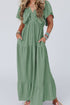 ruffled-v-neck-flutter-sleeve-maxi-dress OhSoStyled - Sophia's Style-13
