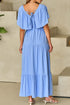 ruffled-v-neck-flutter-sleeve-maxi-dress OhSoStyled - Sophia's Style-4