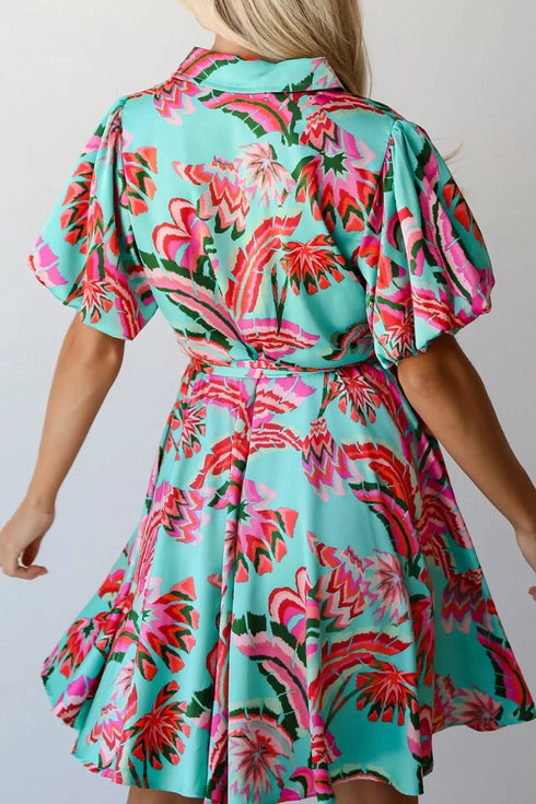 abstract-print-lace-up-high-waist-buttoned-mini-dress OhSoStyled at Sophia's Style-3