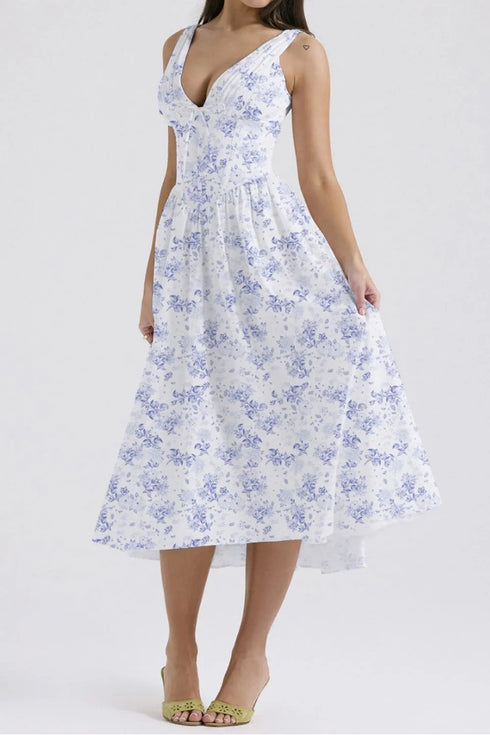 floral-v-neck-sleeveless-midi-dress-with-pockets OhSoStyled at Sophia's Style-9