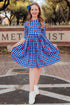 smu-plaid-mustang-3-4-sleeve-pocket-twirl-dress Mila & Rose - Sophia's Style-3