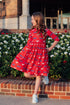 smu-red-mustang-3-4-sleeve-pocket-twirl-dress Mila & Rose - Sophia's Style-2