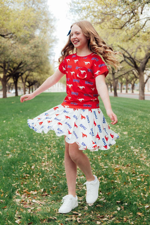 smu-red-mustang-ruffle-pocket-tee Mila & Rose - Sophia's Style-3