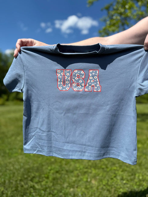 usa-daisy-oversized-t-shirt at Sophia's Style-5