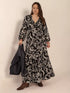plus-size-botanical-print-long-sleeve-midi-dress-OhSoStyled-Sophia's-Style-6
