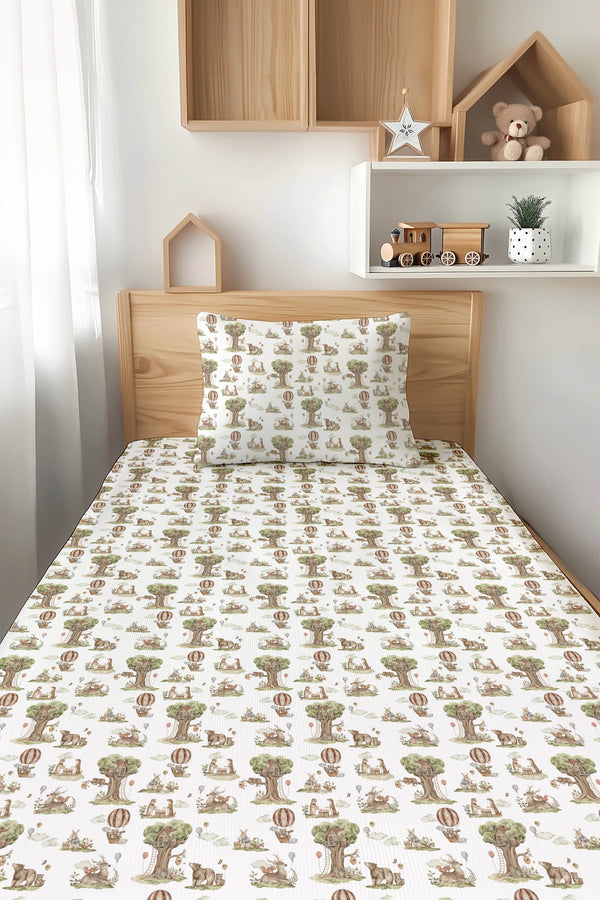 natures-nook-twin-fitted-sheet-and-pillowcase-set Big Dreams Little Jammie Session Sophia's Style-1