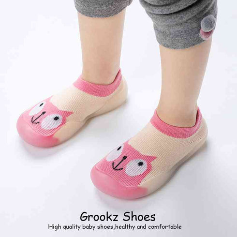 animal-sock-shoes-pink-cat Grookz Shoes - Sophia's Style-7