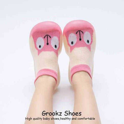 animal-sock-shoes-pink-cat Grookz Shoes - Sophia's Style-8