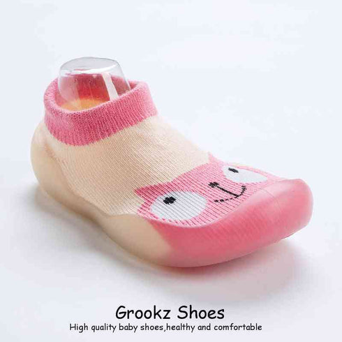 animal-sock-shoes-pink-cat Grookz Shoes - Sophia's Style-5