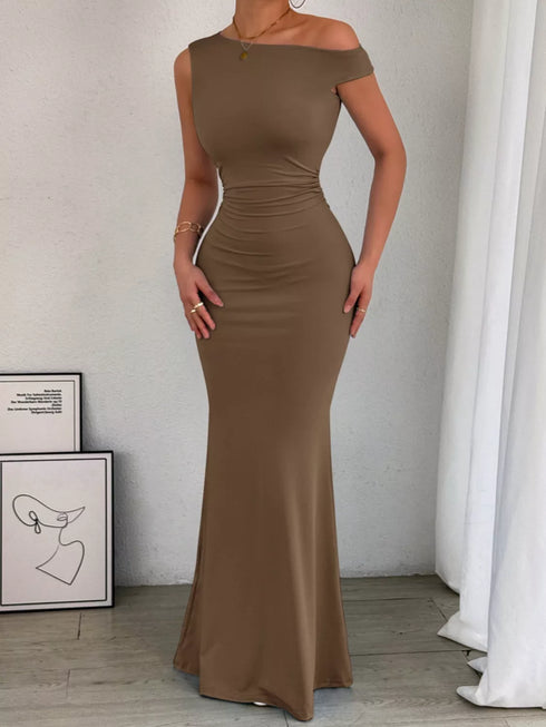 one-shoulder-ruched-bodycon-maxi-dress-OhSoStyled-Sophia's-Style-25