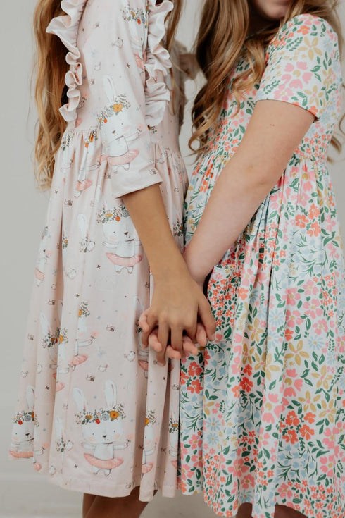 daffodils-s-s-pocket-twirl-dress Mila & Rose - Sophia's Style-5