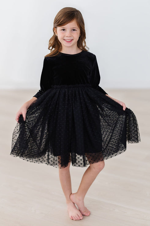 black-velvet-tutu-dress Mila & Rose - Sophia's Style--12-24M--2