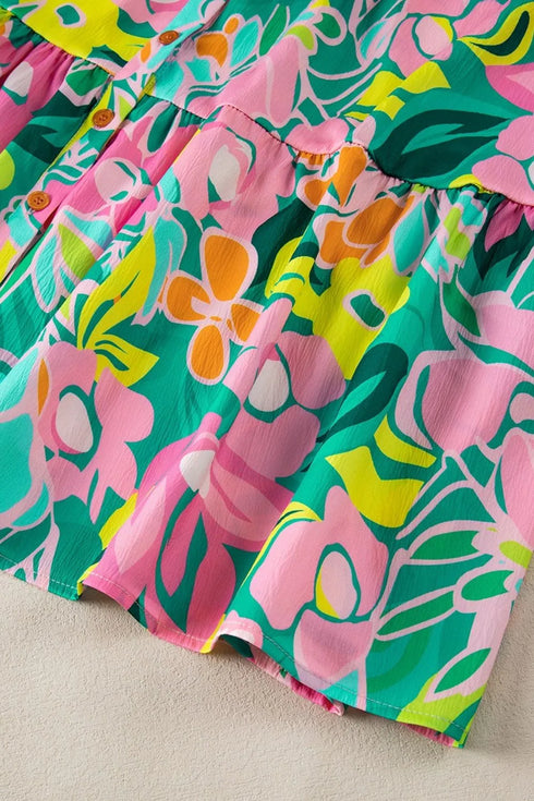 button-down-floral-puff-sleeve-babydoll-dress OhSoStyled at Sophia's Style-14