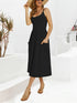 scoop-neck-midi-dress-with-pockets OhSoStyled - Sophia's Style in Dark Gray-7