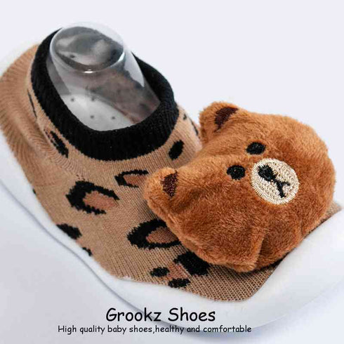baby-doll-sock-shoes-spoty-bear Grookz Shoes - Sophia's Style-5