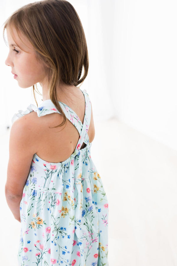 wild-woods-ruffle-cross-back-dress Mila & Rose - Sophia's StyleRuffle Cross Back Dress-1