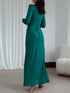 ruched-long-sleeve-maxi-dress-1-OhSoStyled-Sophia's-Style-10
