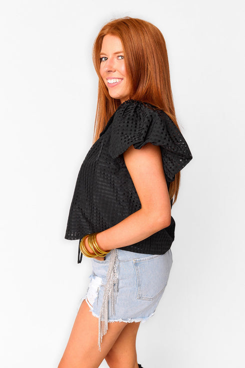 leeland-puff-sleeve-top-black Buddy Love - Sophia's Style--Black-S-2