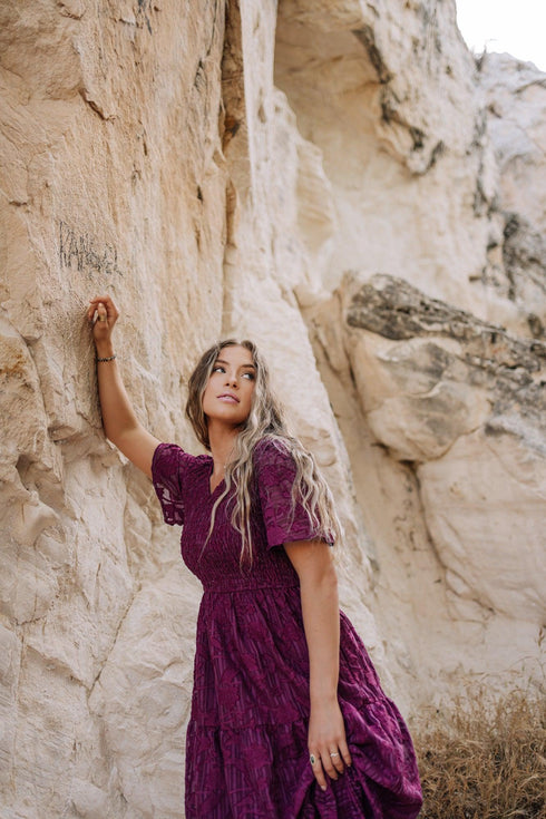 tayla-dress-in-maroon Sophia's Style-2