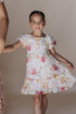 Greta Dress in White - Kids