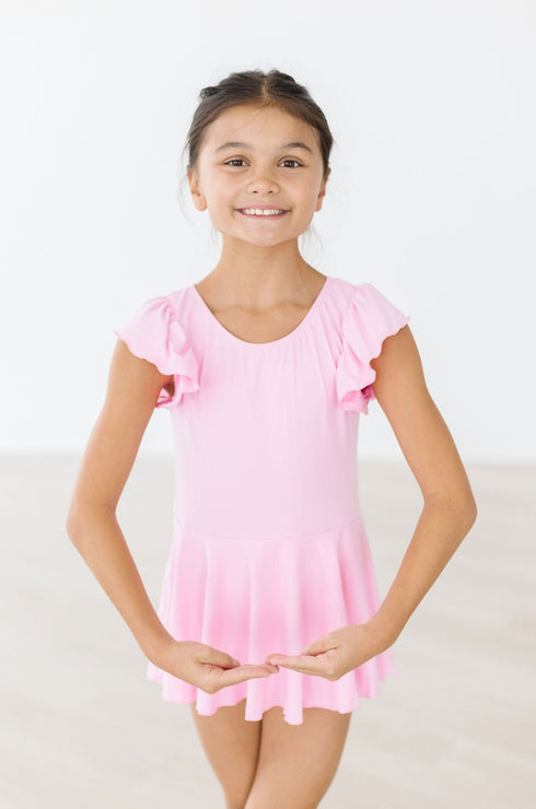 bubblegum-pink-s-s-twirl-leotard Mila & Rose at Sophia's Style--4T--5