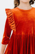 pumpkin-spice-velvet-ruffle-twirl-dress Mila & Rose - Sophia's Style--2T--3