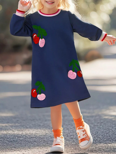 childrens-cherry-appliqued-long-sleeve-dress-ohso-kids-sophias-style-2