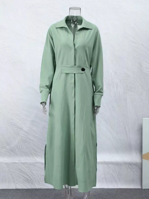 side-slit-long-sleeve-shirt-dress-OhSoStyled-Sophia's-Style-6