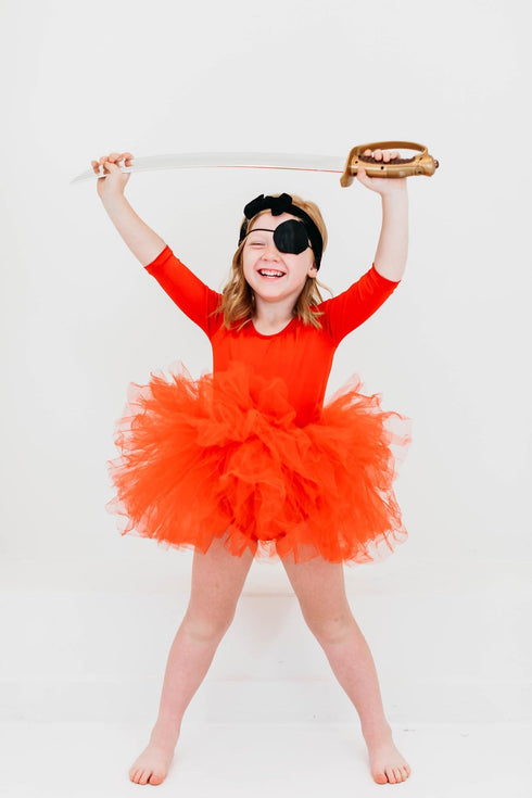 red-3-4-tutu-leotard Mila & Rose - Sophia's Style--2T--3