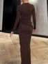 ruched-long-sleeve-maxi-dress-OhSoStyled-Sophia's-Style-5