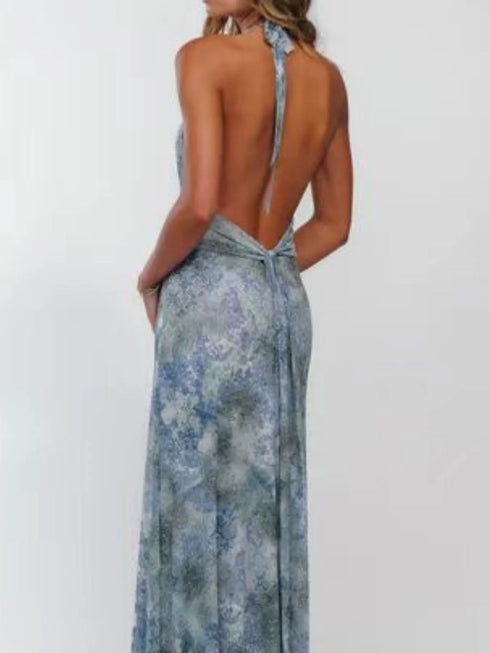 floral-halter-neck-deep-v-maxi-dress-OhSoStyled-Sophia's-Style-19