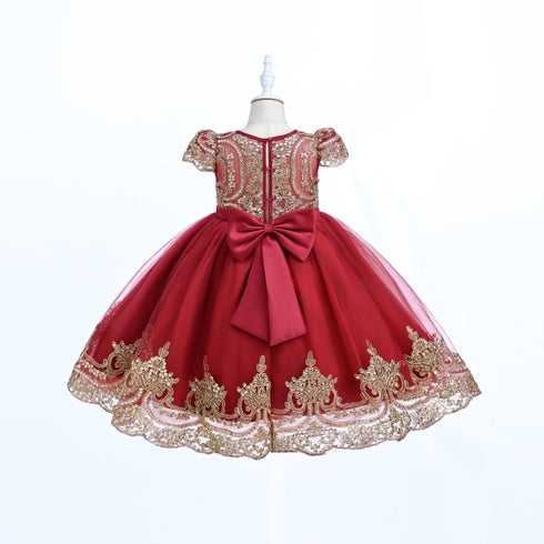 Baby Girls Party Easter Flower Girl Dress 6-24 Months