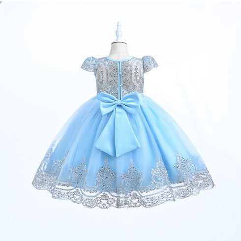 Girls Baby Girls Party Easter Flower Girl Dress 2-8