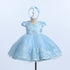 Baby Girls Lace Tulle Party & Easter Dress with Matching Headband 6-24 Months