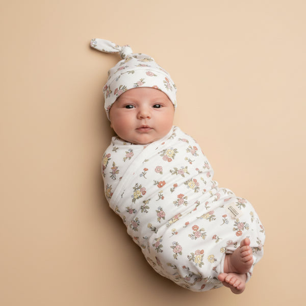 organic-swaddle-blanket-hat-set-meadow-makemake-organics-sophias-styleBlanket Set-1