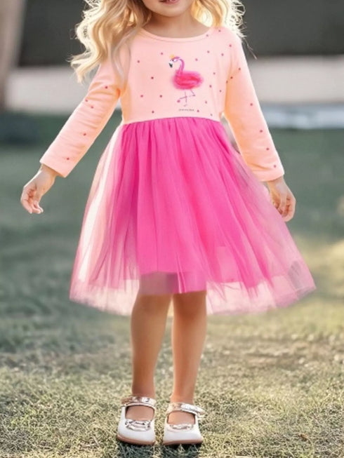 childrens-flamingo-tulle-dress-ohso-kids-sophias-style-2