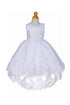 Girls High-Low Lace Party Dress – Perfect for Easter, Weddings & Special Occasions 3-12