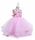 Girls Sequin Floral Tulle Easter & Party Dress – Floor Length Girls Gown 3-12