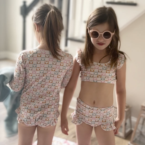 checkered-magic-flutter-bikini-Sweet P Baby Co. at Sophia's Style-1