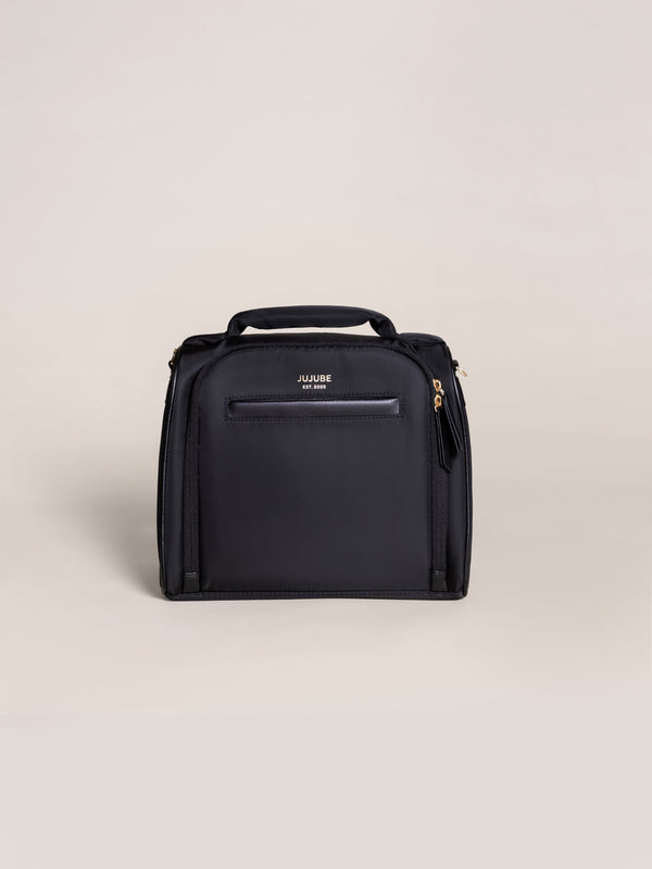 insulated-bottle-bag-black jujube bags at sophiasstyle.com Insulated Bottle Bag