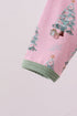 Pink christmas tree bamboo gown