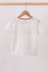 Brown alpaca embroidery top