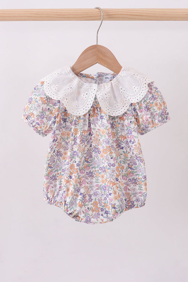 Red Floral Lace Bubble