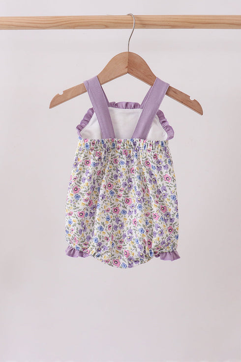Goose Floral Appliqué Bubble