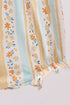 Floral bunny embroidery ruffle bubble