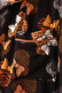 Brown character bamboo pajama set